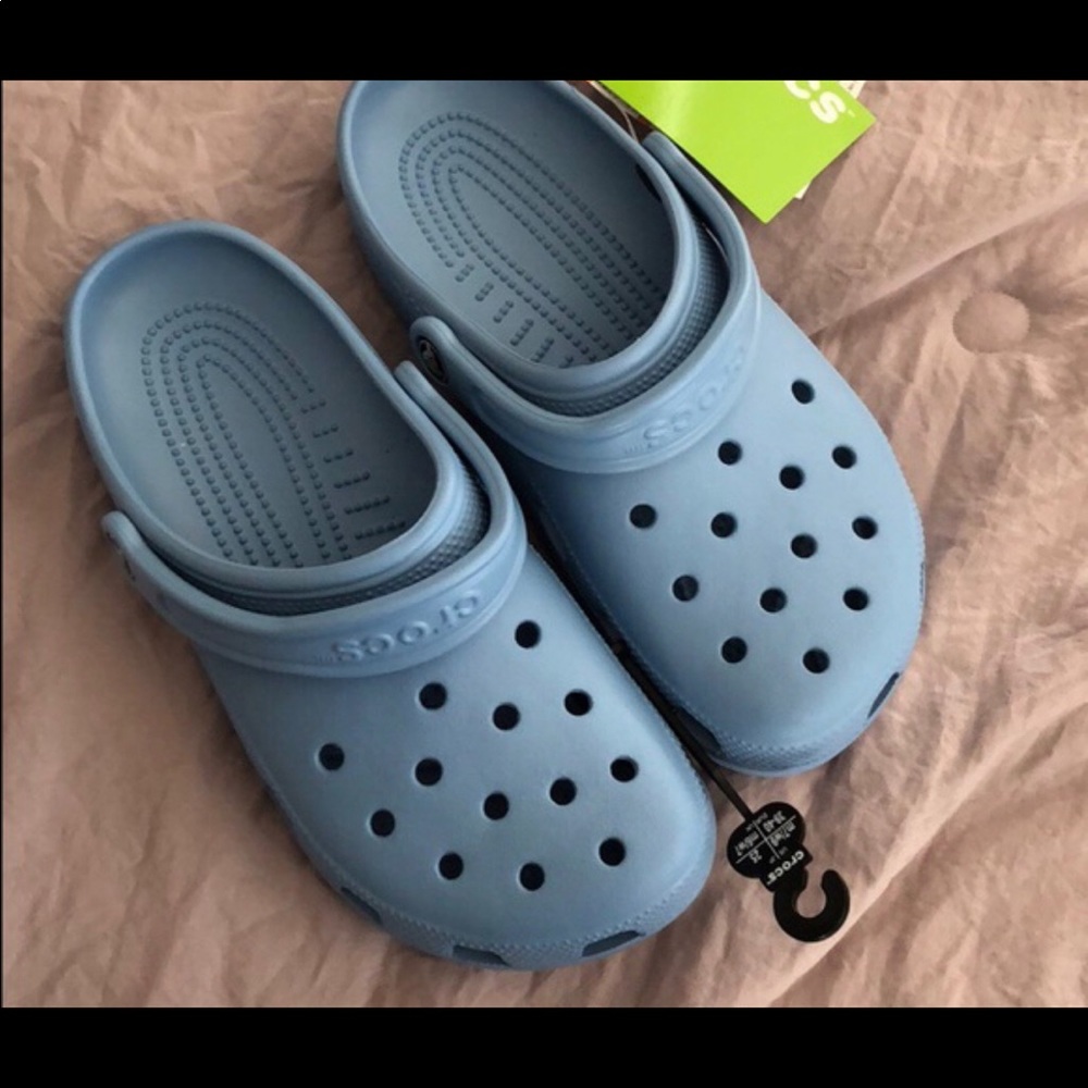 Dark blue crocs